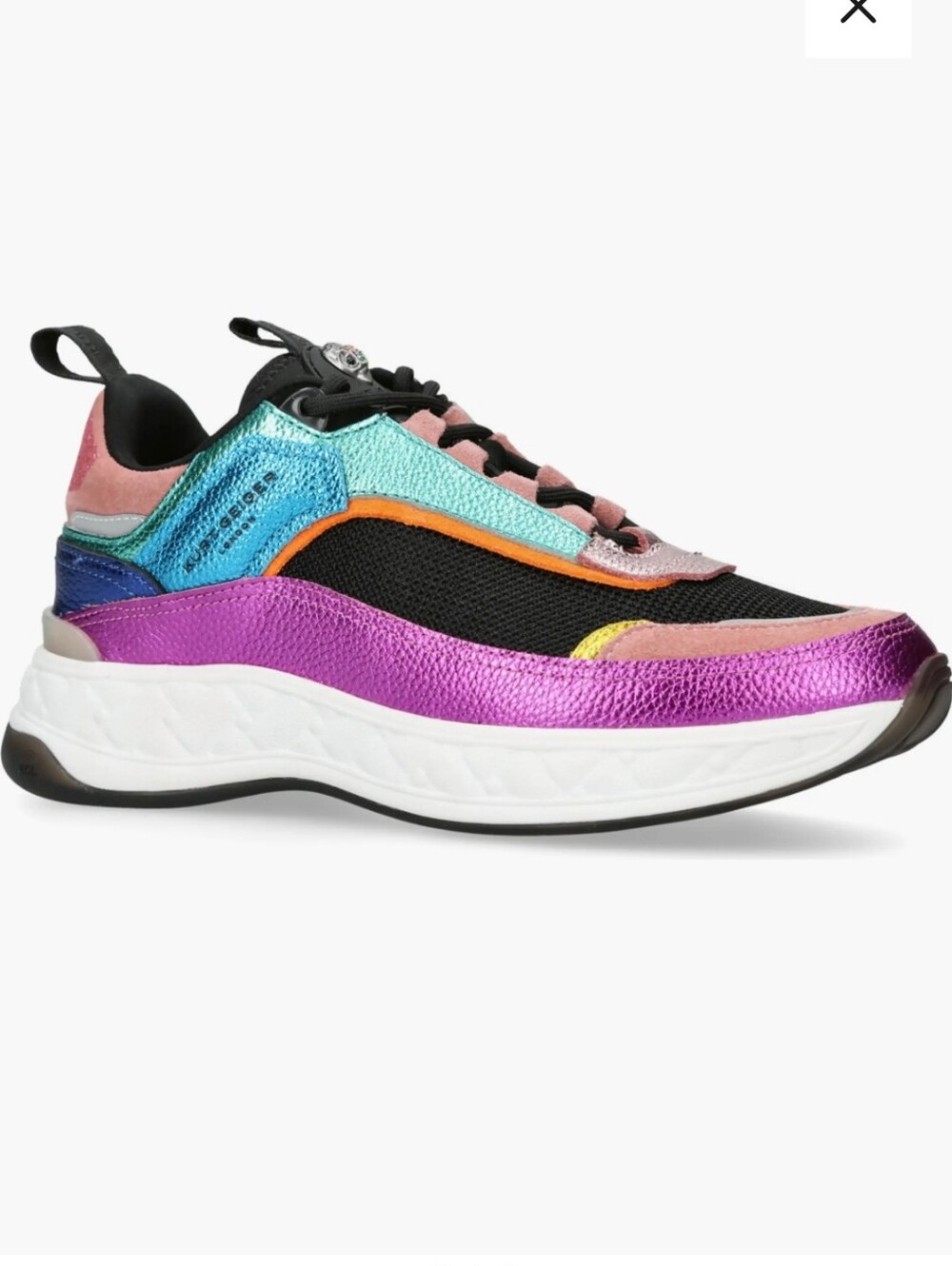 SALE🏖Kurt Geiger London Kensington Sneakers Size 38 US 7.5 - Picture 2 of 10